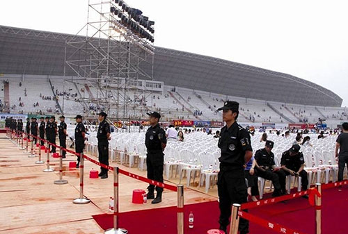 臨時勤務保安服務明星護衛安保工作